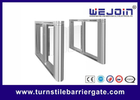 Bi - Direction Entrance Swing Barrier Gate Full Automatic Glass Door For Office