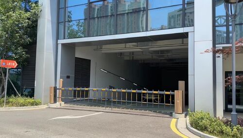 τελευταία εταιρεία περί DZE4 Barrier Gate for Industrial Park Underground Parking Entrance