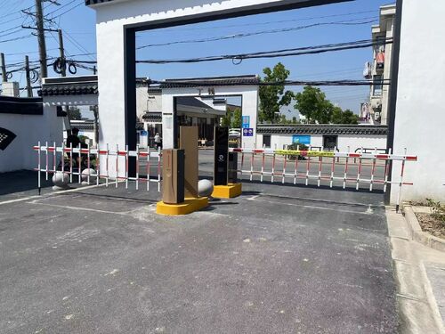 τελευταία εταιρεία περί E40Pro Barrier Gate | Chinese-style Community Entrance