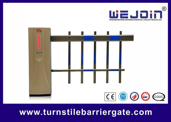 6s Running Speed ​​Security Boom Gate Δύο Φράχτες Μήκος 4,5m Non Spring Fence Barrier Gate