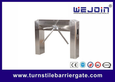 Bridge-typed Tripod Turnstile Compatible with IC card with Bi-directional Passing