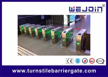 automatic flap barrier , manufacture of China Intelligent flap barrier with anti-reversing passing Flap  Barrier,