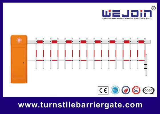 DC24V Variable-Frequency 100% Duty Cycle 4.5M Boom Barrier Gate for Parking Lots