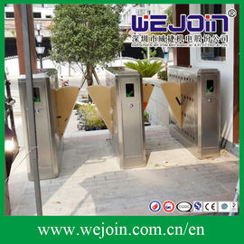 Entrance Control Flap Gate Turnstile, Electronic flap barrier with anti-reversing passing Flap  Barrier,