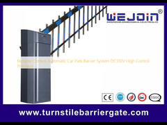 Remote Control Automatic Car Park Barrier System DC310V High Control Precision